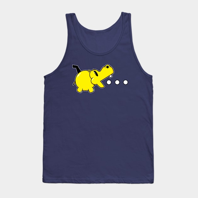 Waka Waka Hippos Tank Top by mikehandyart